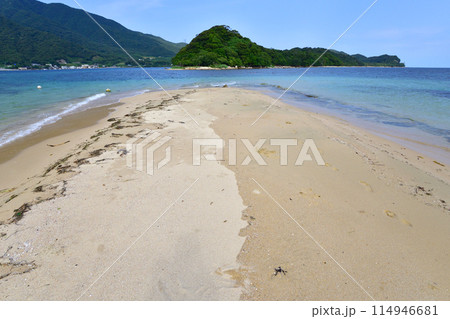 福井県水島の風景(2022年夏) 114946681