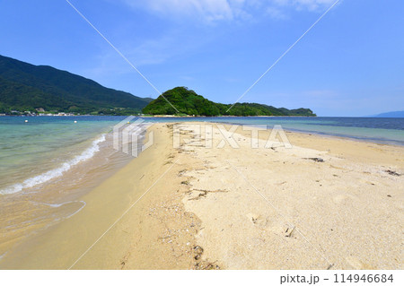 福井県水島の風景(2022年夏) 114946684