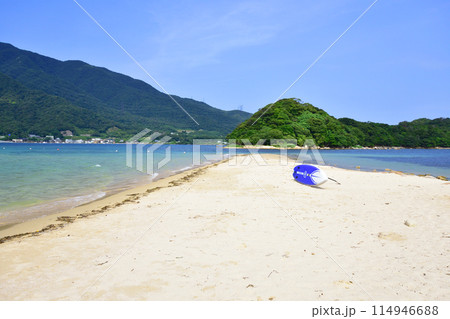 福井県水島の風景(2022年夏) 114946688