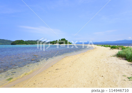 福井県水島の風景(2022年夏) 114946710