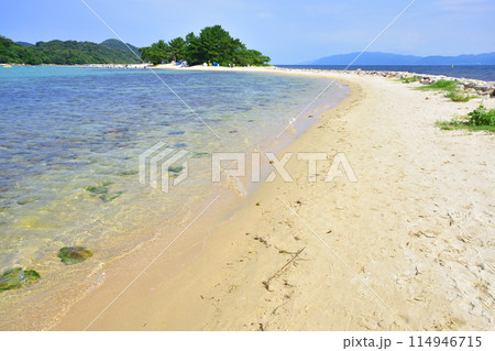 福井県水島の風景(2022年夏) 114946715