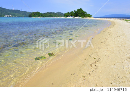 福井県水島の風景(2022年夏) 114946716