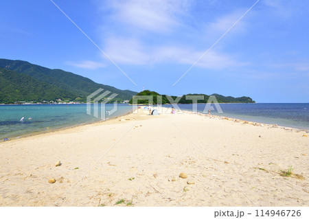 福井県水島の風景(2022年夏) 114946726