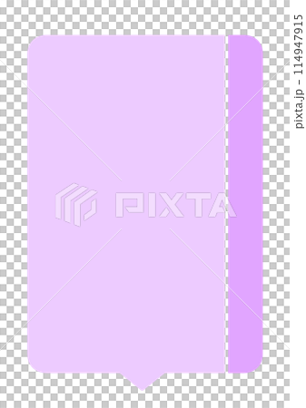 Simple speech bubble purple bicolor Simple speech bubble purple bicolor 114947915