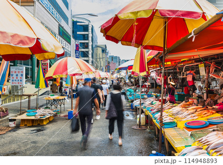 釜山　チャガルチ市場 114948893