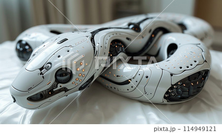 蛇型ロボット：精緻CG