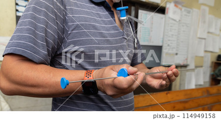 牧場　人工授精　牛　 114949158