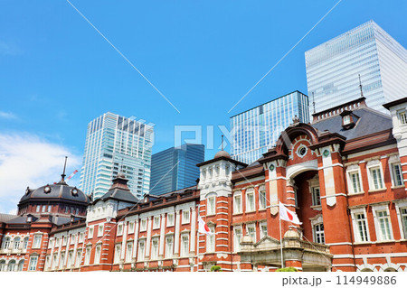 青空の東京駅 青空の東京駅 114949886