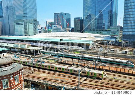 青空の東京駅 青空の東京駅 114949909