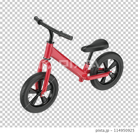 Red balance bike 114950925