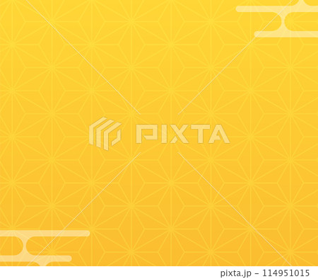 和風のバナー　和柄とエ霞 114951015