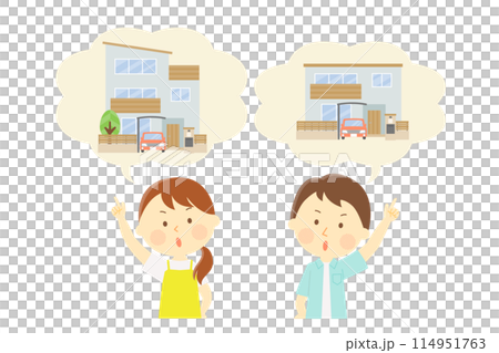 A wife who wants to live in a three-story house and a husband who wants to live in a two-story house 114951763