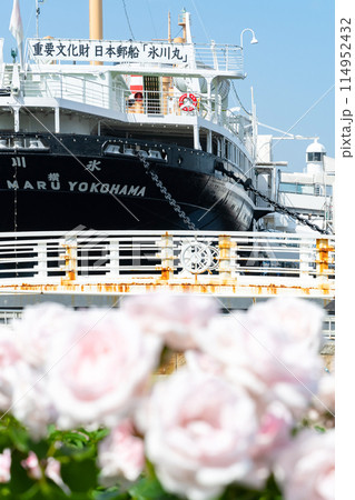 神奈川県横浜市 5月の山下公園の風景(ローズガーデン) 神奈川県横浜市 5月の山下公園の風景(ローズガーデン) 114952432