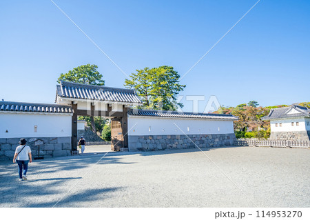 小田原城　馬出門　桝形 114953270
