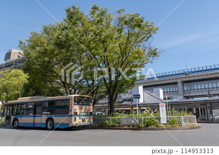 駅前風景　根岸駅 114953313