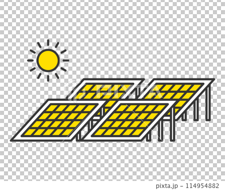 Mega solar power generation facility Mega solar power generation facility 114954882