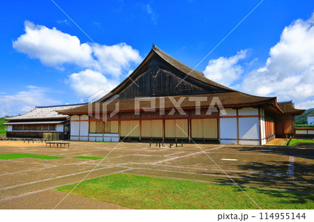 【兵庫県】晴天の丹波篠山城の二の丸御殿大書院 114955144