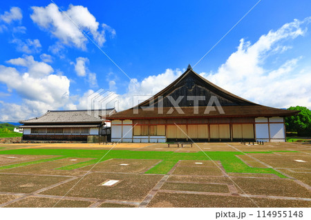 【兵庫県】晴天の丹波篠山城の二の丸御殿大書院 【兵庫県】晴天の丹波篠山城の二の丸御殿大書院 114955148
