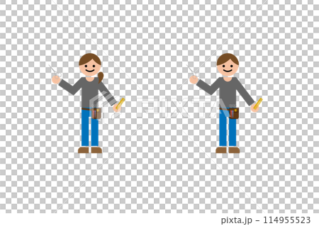 A person who works at a beauty salon A person who works at a beauty salon 114955523