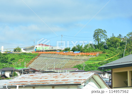 しなの鉄道北しなの線の長野駅から古間駅までの車窓風景(2022年夏) しなの鉄道北しなの線の長野駅から古間駅までの車窓風景(2022年夏) 114957562