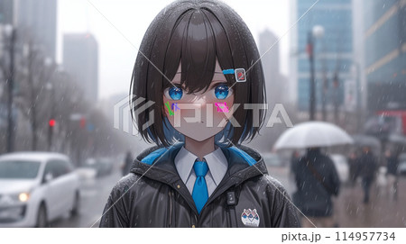 都会をさまよう人間嫌いの少女