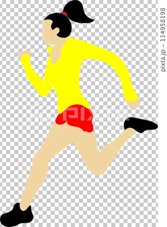 Woman running  114958198