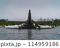 March 23, 2024. Russia. Moscow oblast. Monument to the Mothers of the Victors next to the Main Temple of the Armed Forces of the Russian Federation. March 23, 2024. Russia. Moscow oblast. Monument to the Mothers of the Victors next to the Main Temple of the Armed Forces of the Russian Federation. 114959186