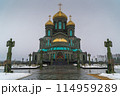 March 23, 2024. Russia. Moscow oblast. The main temple of the Armed Forces of the Russian Federation. March 23, 2024. Russia. Moscow oblast. The main temple of the Armed Forces of the Russian Federation. 114959289