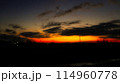 日本の早朝の風景(マジックアワー)自然の風景 114960778