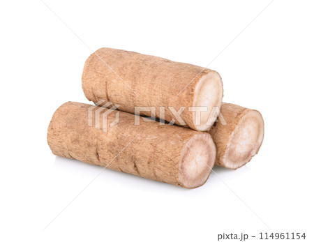 burdock roots isolated on white background burdock roots isolated on white background 114961154