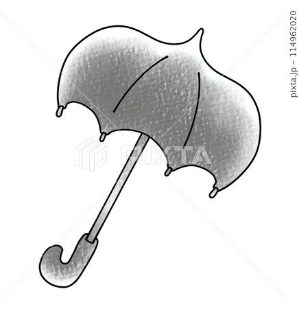 ゆるめシンプル日傘・傘 アナログ風 ゆるめシンプル日傘・傘 アナログ風 114962020