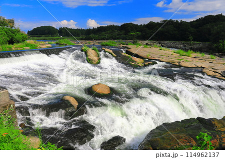 【鹿児島県】晴天の曽木の滝（東洋のナイアガラ） 114962137