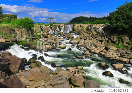 【鹿児島県】晴天の曽木の滝（東洋のナイアガラ） 114962151