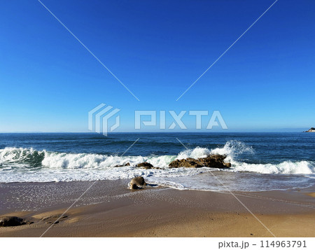 美しい海岸の風景 美しい海岸の風景 114963791