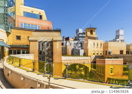 川崎の都市風景 ラチッタデッラの街並み【神奈川県・川崎市】 川崎の都市風景 ラチッタデッラの街並み【神奈川県・川崎市】 114963926