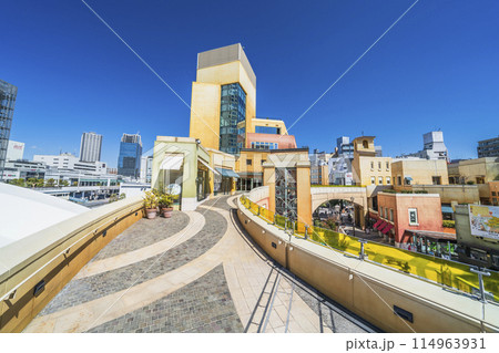川崎の都市風景 ラチッタデッラの街並み【神奈川県・川崎市】 川崎の都市風景 ラチッタデッラの街並み【神奈川県・川崎市】 114963931
