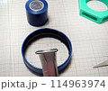 コスプレ用の腕輪を輪切りにして構造を確認する 114963974