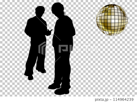 People Dancer Silhouette 114964239