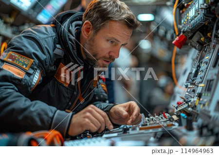 Engineer in Action: Data Analysis and Pilot Instructions on Telemetry Background 114964963