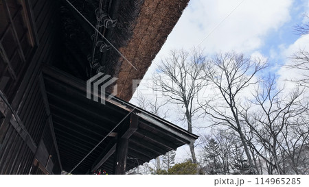 茅葺き屋根 114965285