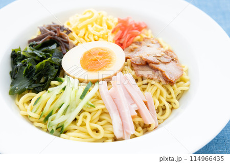 夏の美味しい冷やし中華 114966435