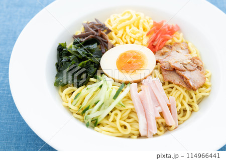 夏の美味しい冷やし中華 114966441