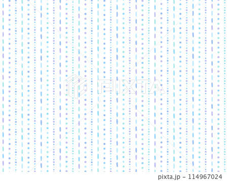 寒色の手描き風のステッチの縦ストライプのパターン背景 寒色の手描き風のステッチの縦ストライプのパターン背景 114967024