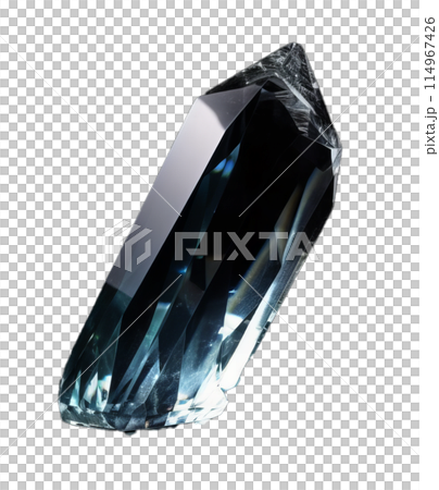 輝く透明なクリスタル　3D 114967426