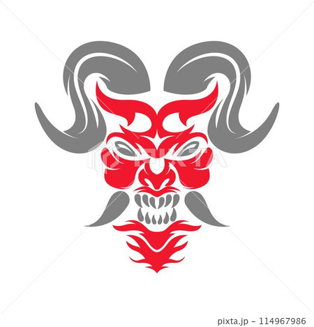 Devil icon logo design 114967986