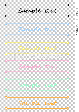 簡單線框處理套裝 114969169