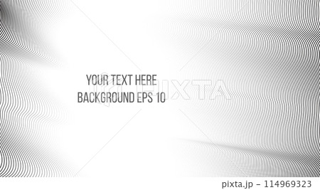 Abstract wave element for design. Digital frequency. Abstract wave element for design. Digital frequency. 114969323
