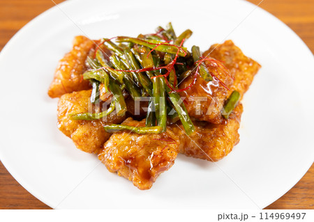 おいしい白身魚のフリッター 114969497