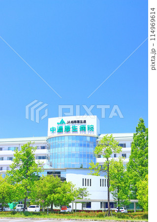 岐阜県関市、中濃厚生病院の風景 114969614