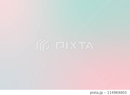 ピンクと緑のグラデーション 背景 114969803